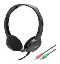 Hadron HD1296 Silikonlu Mikrofonlu 3.5 mm Jak Kablolu Kulaklık Siyah