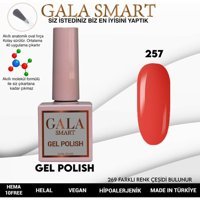 Gala Smart Klasik Seri 257 Kırmızı Parlak Kalıcı Oje
