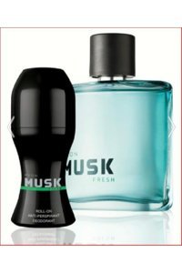 Avon Musk Fresh İkili Erkek Parfüm Deodorant Seti EDT
