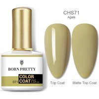 Born Pretty CHS71 Gri Parlak Kalıcı Oje
