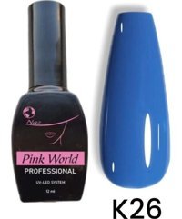 Pink World K26 Pembe Parlak Kalıcı Oje