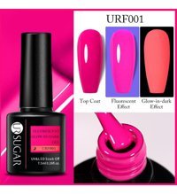 Ursugar Fluorescent URF001 Pembe Mat Kalıcı Oje