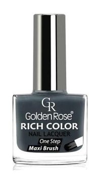 Golden Rose Rich Color Nail Lacquer 125 Gri Parlak Oje