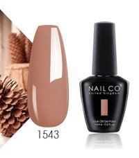 NailCo United Kingdom 1543 Kahverengi Parlak Kalıcı Oje