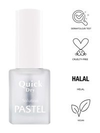 Pastel Quick Dry Şeffaf Parlak Oje