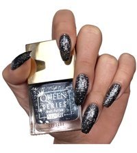 Mara Queen Series Caterina Gri Işıltılı Kalıcı Simli Oje