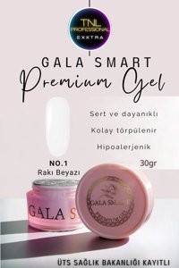 Gala Smart Premium 01 Rakı Beyazı Parlak Kalıcı Oje