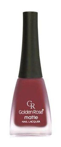 Golden Rose Nail Lacquer 5 Bordo Mat Oje
