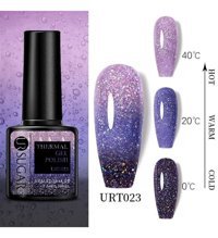 Ursugar Thermal URT023 Çok Renkli Işıltılı Kalıcı Simli Oje