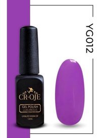 Cr-Oje YG012 Mor Neon Kalıcı Oje