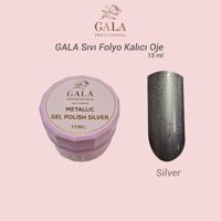 Gala Smart Gri Metalik Kalıcı Simli Oje
