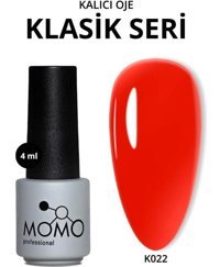 Momo K022 Kırmızı Parlak Kalıcı Oje