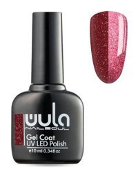 Wula Nailsoul Lunar Shine Disco 717 Pembe Işıltılı Kalıcı Simli Oje