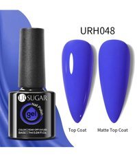 Ursugar Color Base URH048 Mavi Mat Kalıcı Oje