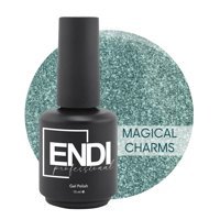 Endi Professional Glow Serisi Magical Charms Gümüş Işıltılı Kalıcı Simli Oje