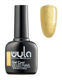 Wula Nailsoul Brilliance 430 Altın Sarısı Işıltılı Kalıcı Simli Oje
