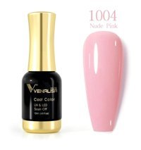 Venalisa Uv Led Nude Pink French 1004 Pembe Parlak Kalıcı Oje