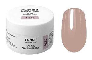 Runail Camouflage Uv 6376 Nude Parlak Kalıcı Jel Oje