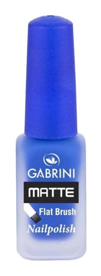 Gabrini Flat Brush 7 Lacivert Mat Oje