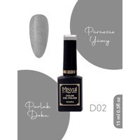Misyul Nail Art D02 Gri Parlak Kalıcı Oje