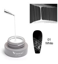 Venalisa Spider Gel Nail Art 01 Beyaz Parlak Kalıcı Jel Oje