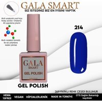 Gala Smart Klasik Seri 214 Lacivert Parlak Kalıcı Oje