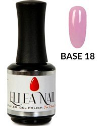 Ellea Nail Base 18 Pembe Parlak Kalıcı Jel Oje
