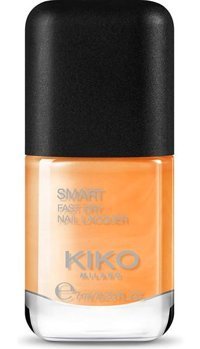 Kiko Milano Smart Fast Dry Pearly Mango 61 Turuncu Sedefli Simli Oje