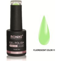 Roniki Fluorescent Color 11 Yeşil Parlak Kalıcı Oje