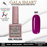 Gala Smart Klasik Seri 107 Mor Parlak Kalıcı Oje