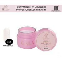 Gala Smart Professional Cream 213 Beyaz Parlak Kalıcı Jel Oje