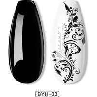 Beautilux Inox Serisi Radiance BYH-03 Çok Renkli Parlak Kalıcı Oje