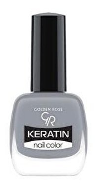 Golden Rose Keratin Nail Color 71 Gri Parlak Oje