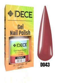 Dece D043 Mürdüm Parlak Kalıcı Oje