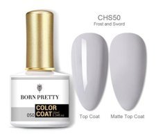 Born Pretty CHS50 Gri Parlak Kalıcı Oje