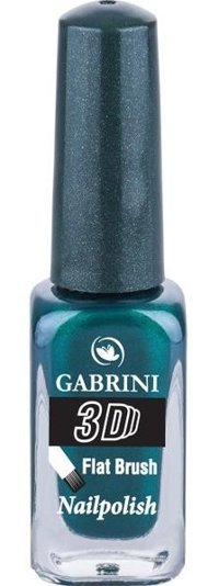 Gabrini 3D 76 Mavi Işıltılı Simli Oje