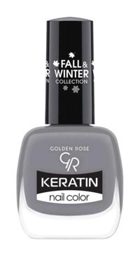 Golden Rose Keratin Nail Color 204 Gri Parlak Oje