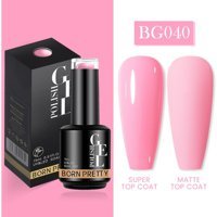 Born Pretty Pro New Series BG040 Pembe Parlak Kalıcı Oje