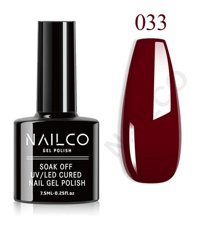 NailCo NC033 Bordo Parlak Kalıcı Oje