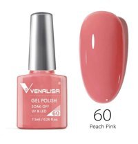 Venalisa Uv Led Peach Pink 60 Pembe Parlak Kalıcı Oje