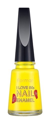 Flormar I Love 90s Nail Enamel Sarı Neon Oje