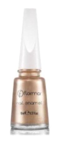 Flormar Nail Enamel Pembe Sedefli Simli Oje