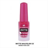 Gabrini Flat Brush 25 Kırmızı Mat Oje