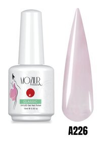 Moziur Professional A226 Lila Parlak Kalıcı Simli Oje