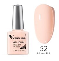 Venalisa Uv Led Princess Pink 52 Pembe Parlak Kalıcı Oje