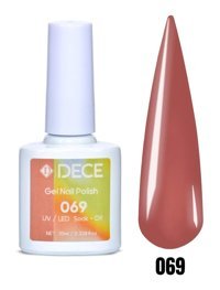 Dece D069 Kahverengi Parlak Kalıcı Oje