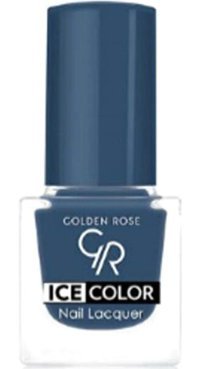 Golden Rose Ice Color Nail Lacquer 182 Lacivert Parlak Oje