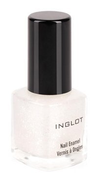 Inglot Nail Enamel 245 Beyaz Parlak Simli Oje