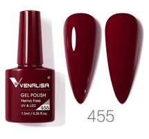 Venalisa Uv Led Hema Free 455 Bordo Parlak Kalıcı Oje