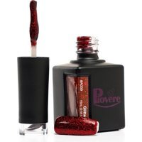 Piovere Glitter A059 Bordo Işıltılı Kalıcı Simli Oje